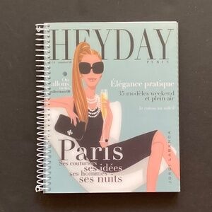 Hey Day Paris Jordi Labanda "Paris" Summer '08 Spiral Bound Journal/Notebook/NEW